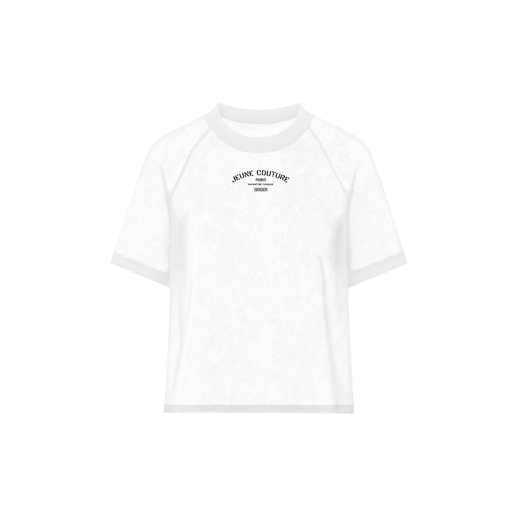 white seam T-shirt
