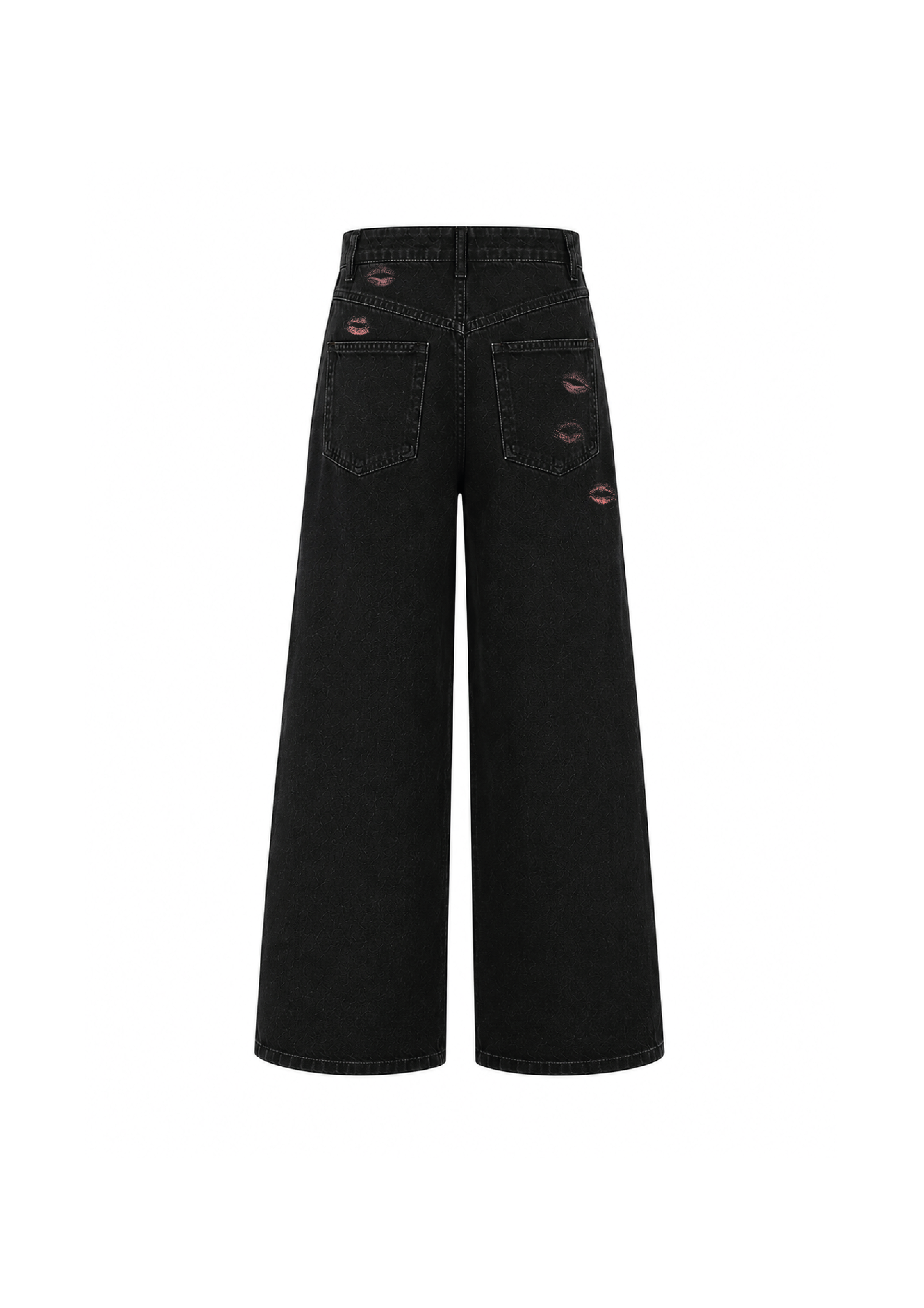 Pantalon denim noir