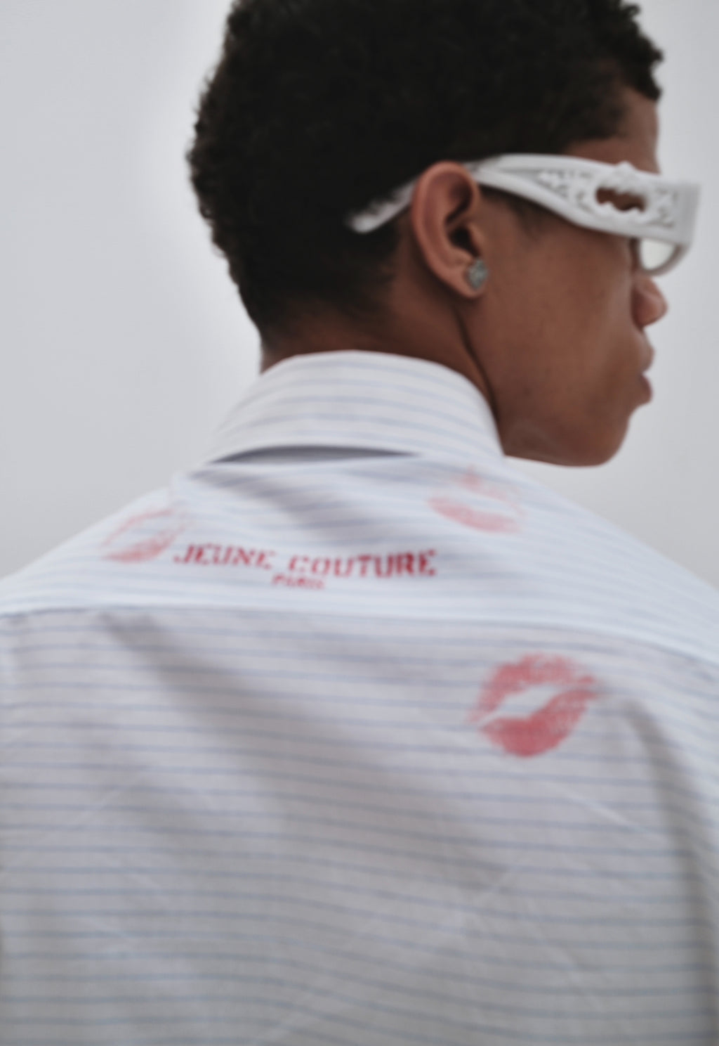 Striped kiss shirt one