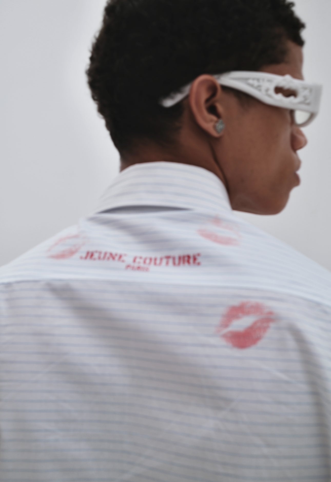 Striped kiss shirt one
