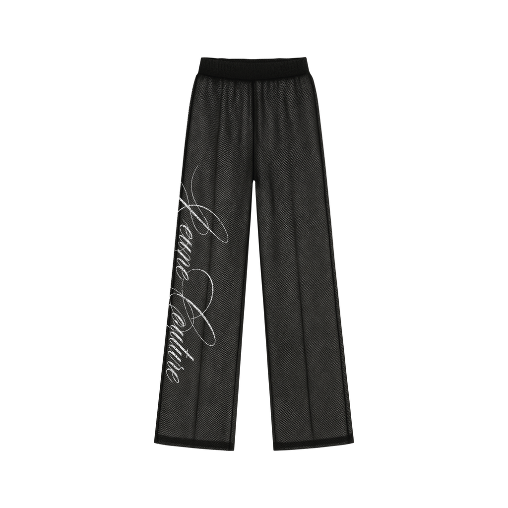 Signature black trousers