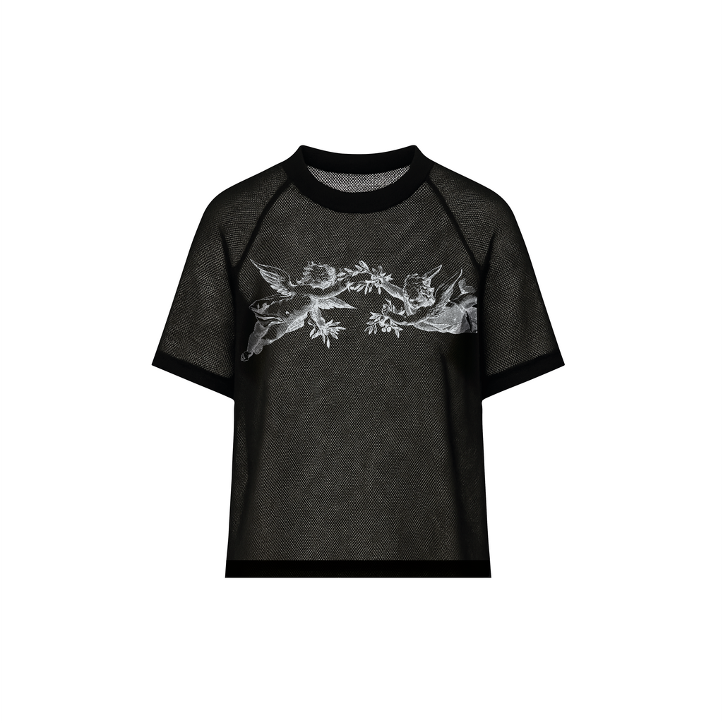 black tattoo t-shirt