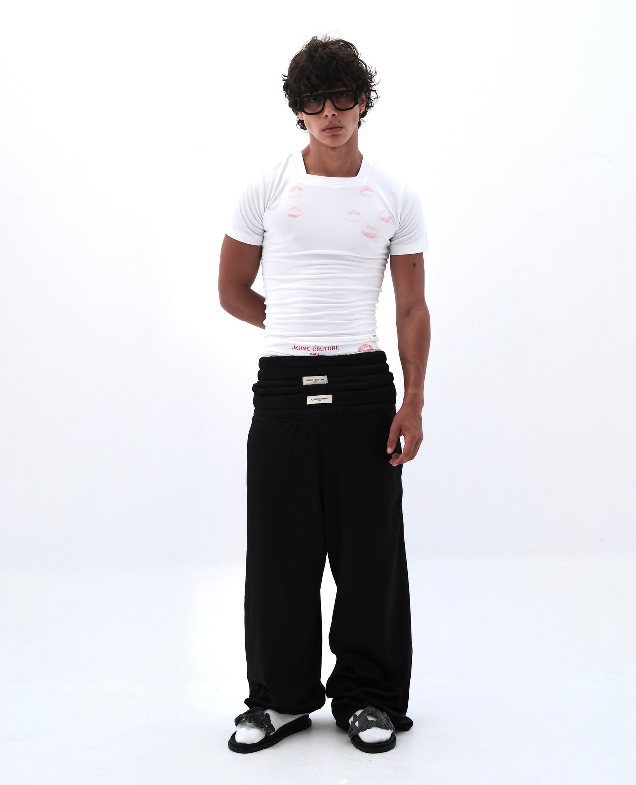 Black Bisou trousers