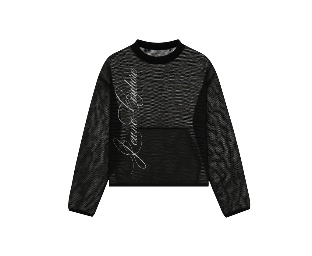 Signature black hoodie