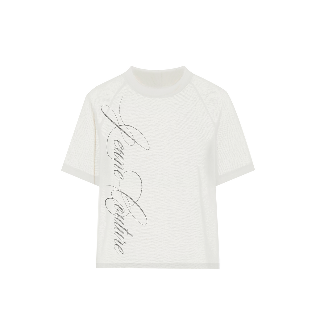 signature white t-shirt