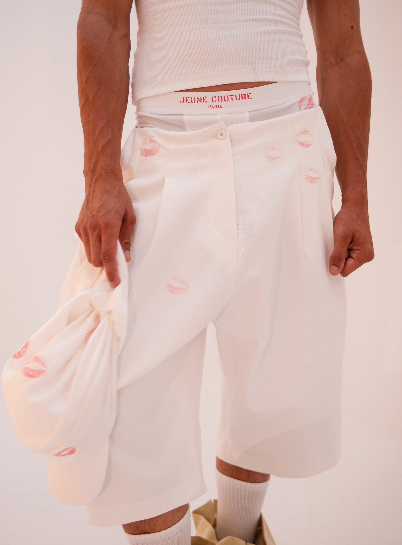 Jort denim blanc