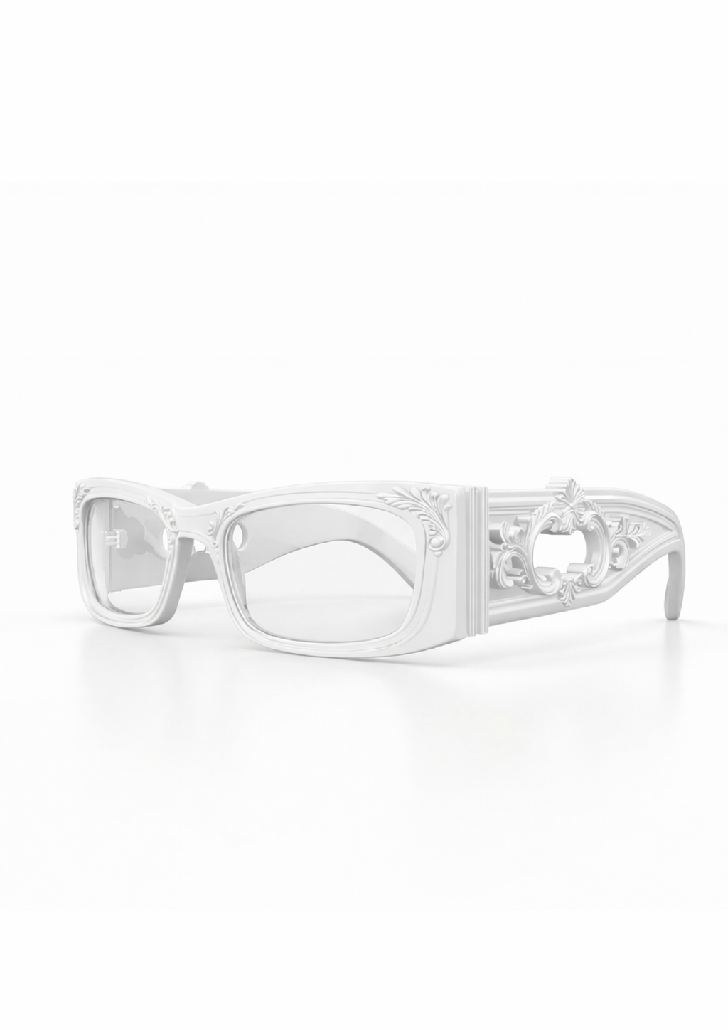 White Transparent Ornament