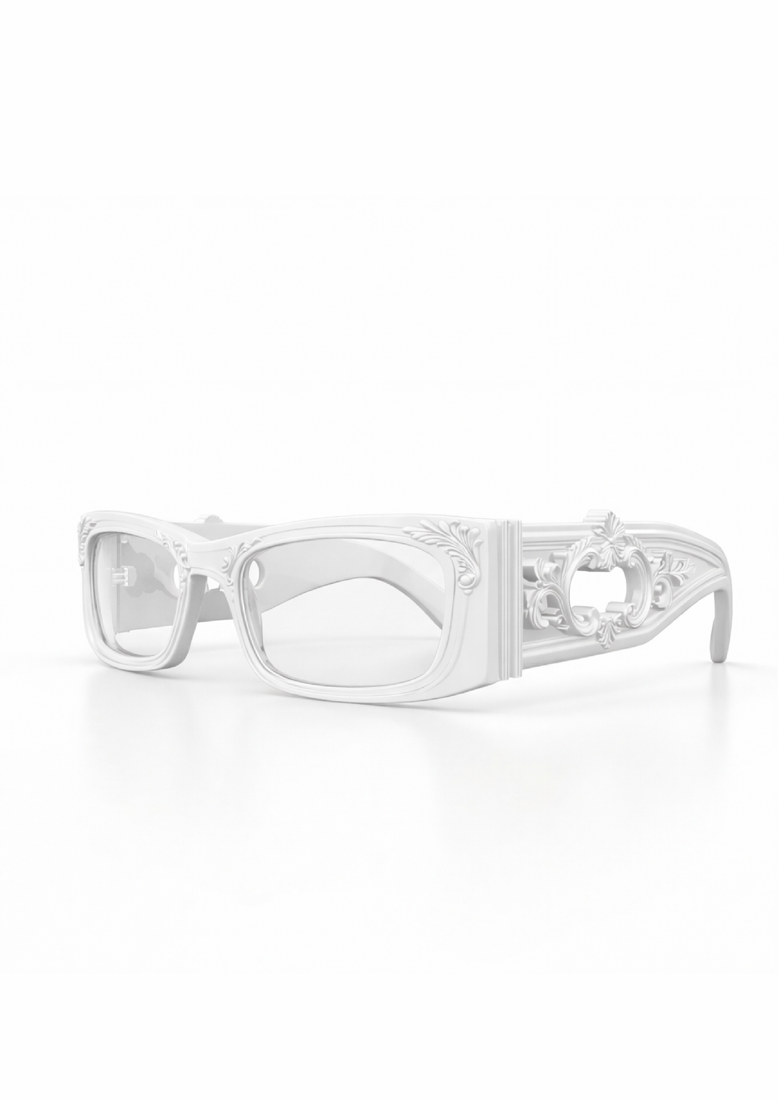 White Transparent Ornament