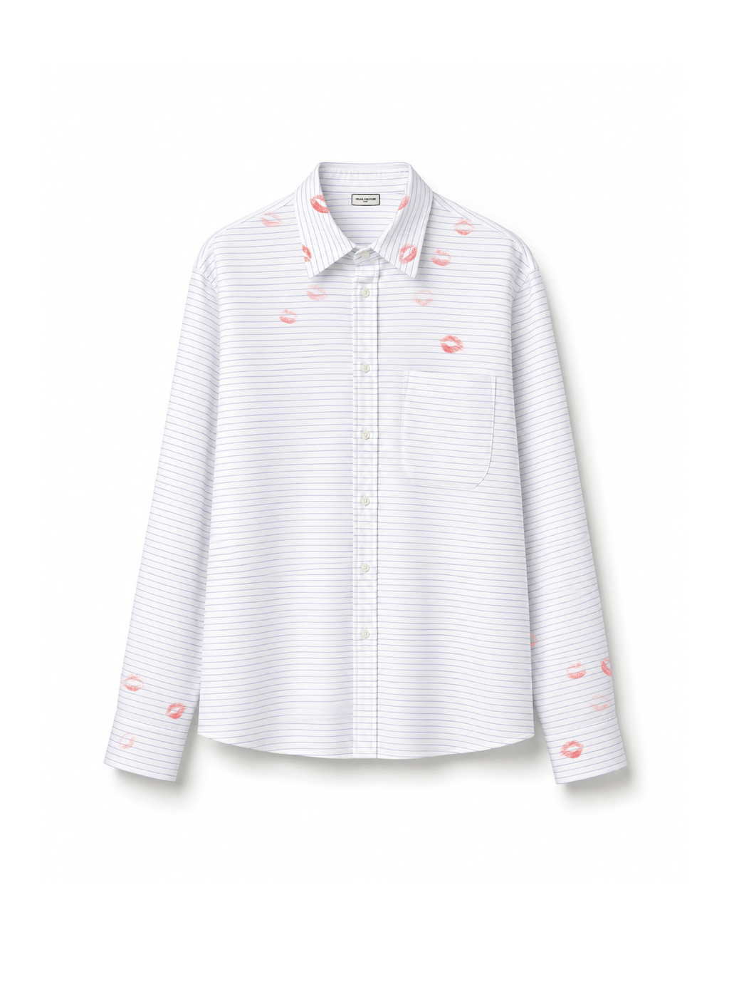Striped kiss shirt one