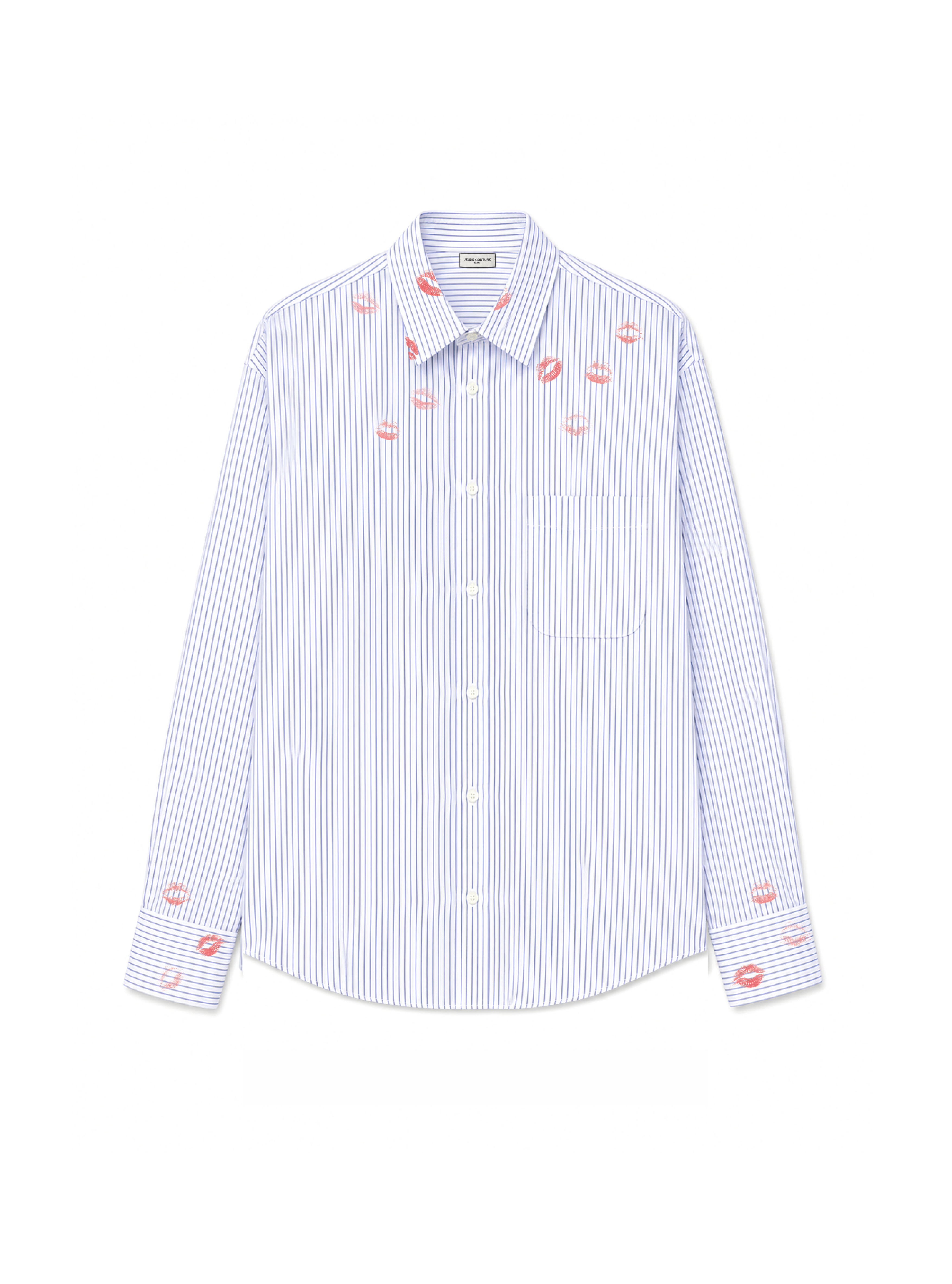 Striped kiss shirt two