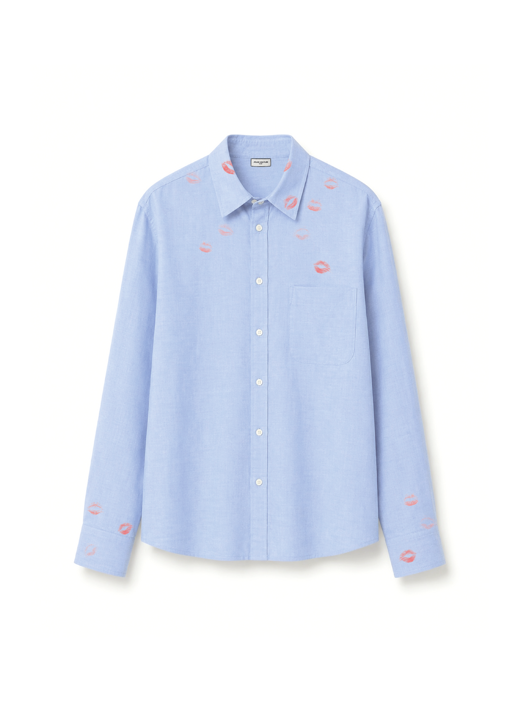 Blue kiss shirt