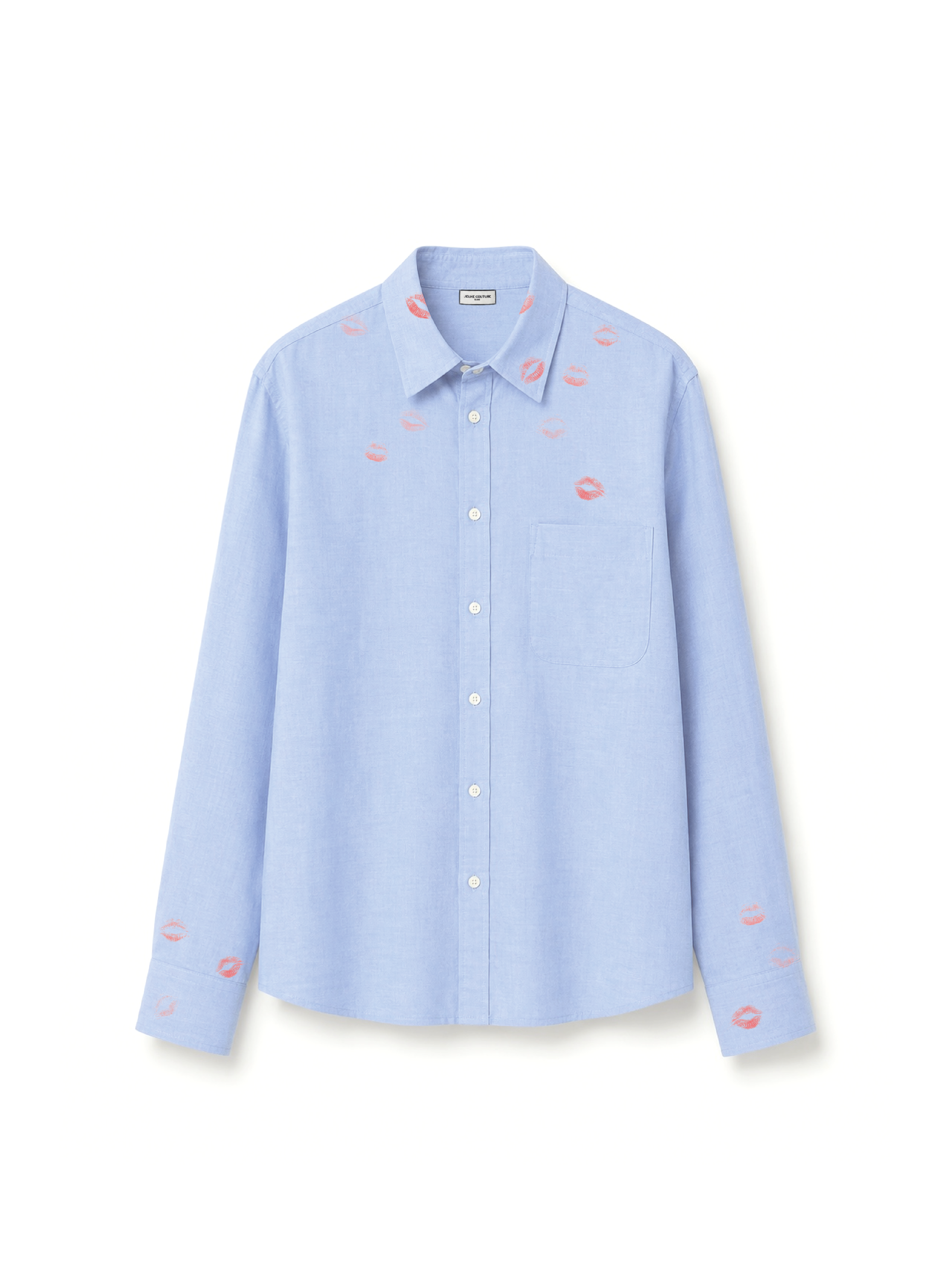 Blue kiss shirt