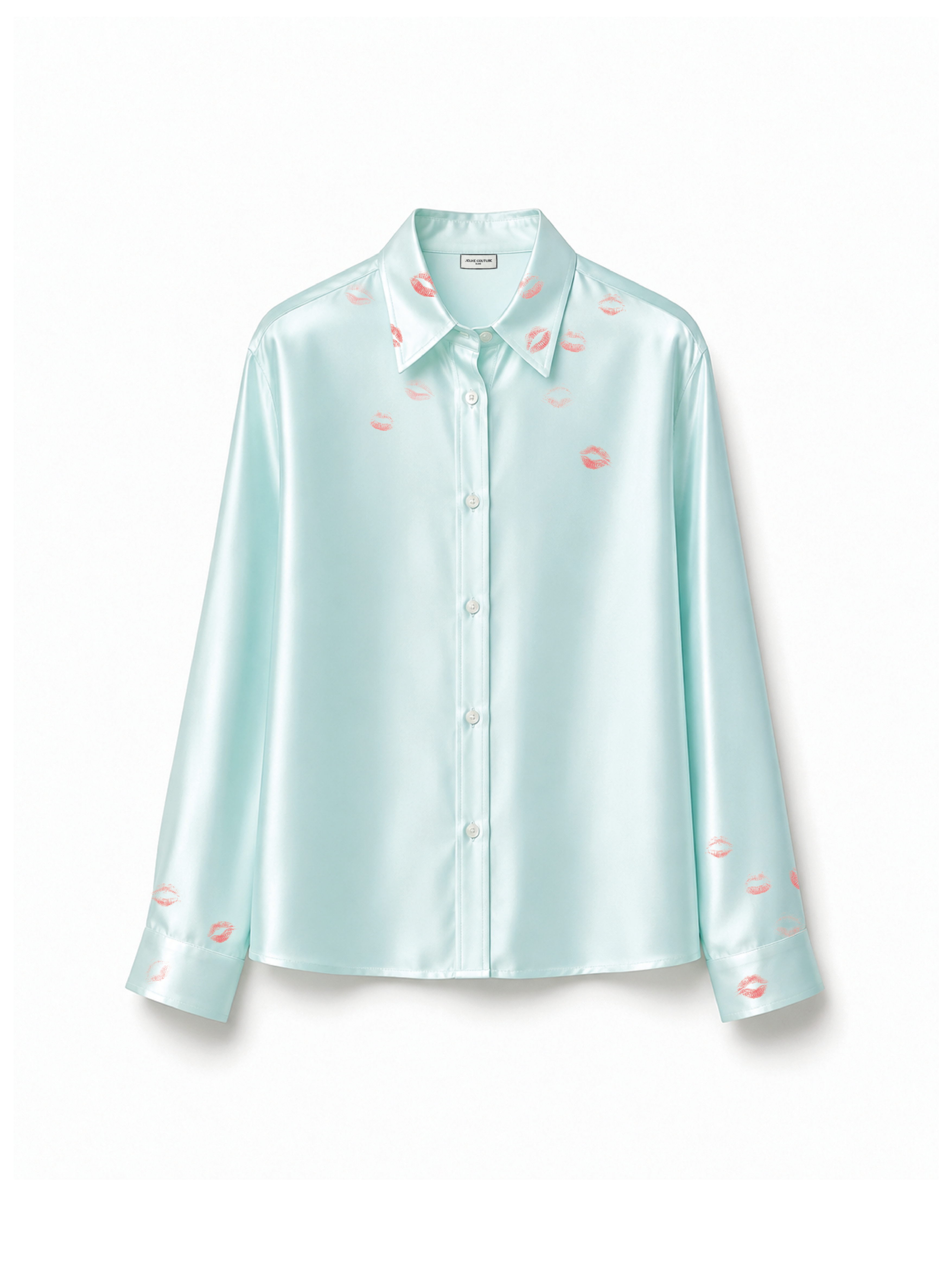 Turquoise kiss shirt