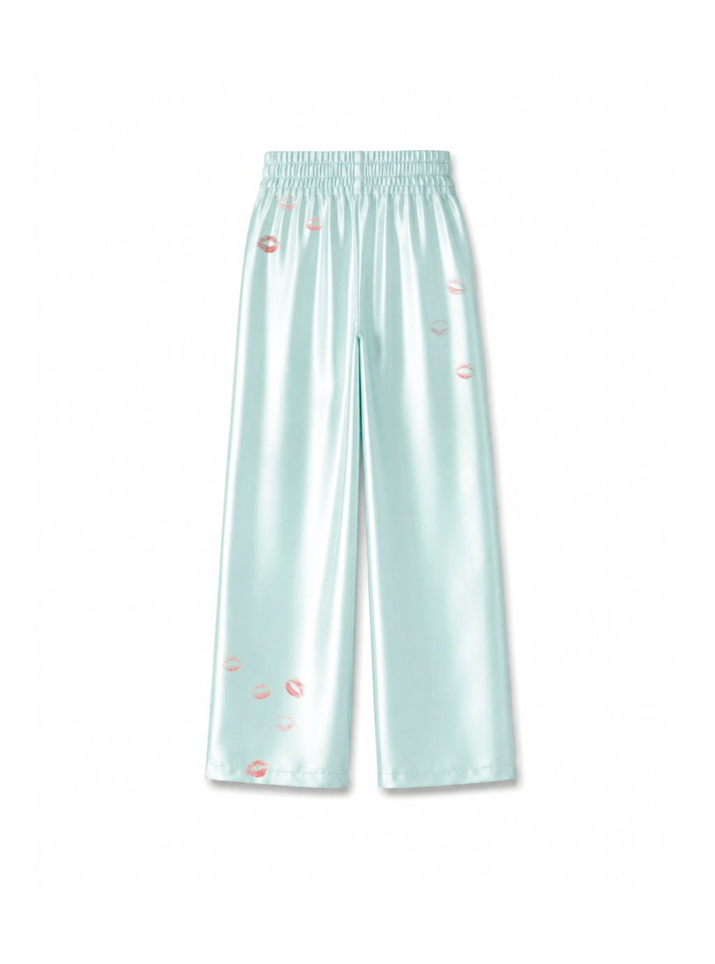 Turquoise Bisou trousers