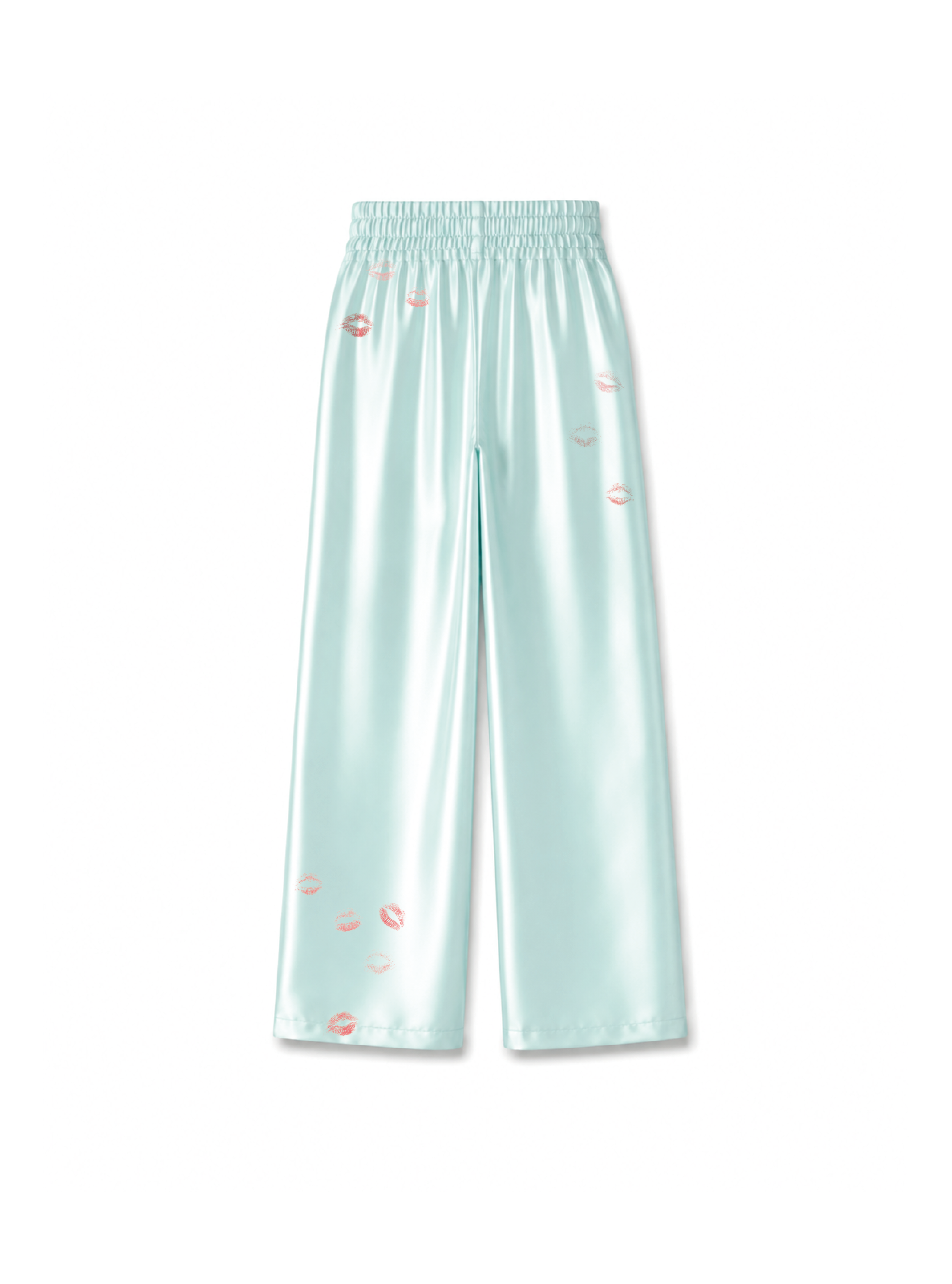 Turquoise Bisou trousers